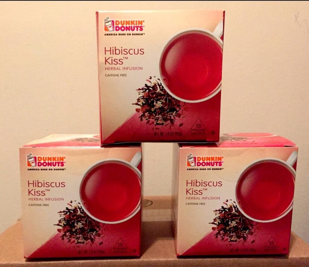 Dunkin Donuts Hibiscus Kiss Tea