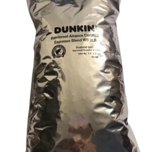 Dunkin Donuts Espresso Blend Whole Bean Coffee (2 pound Bag)